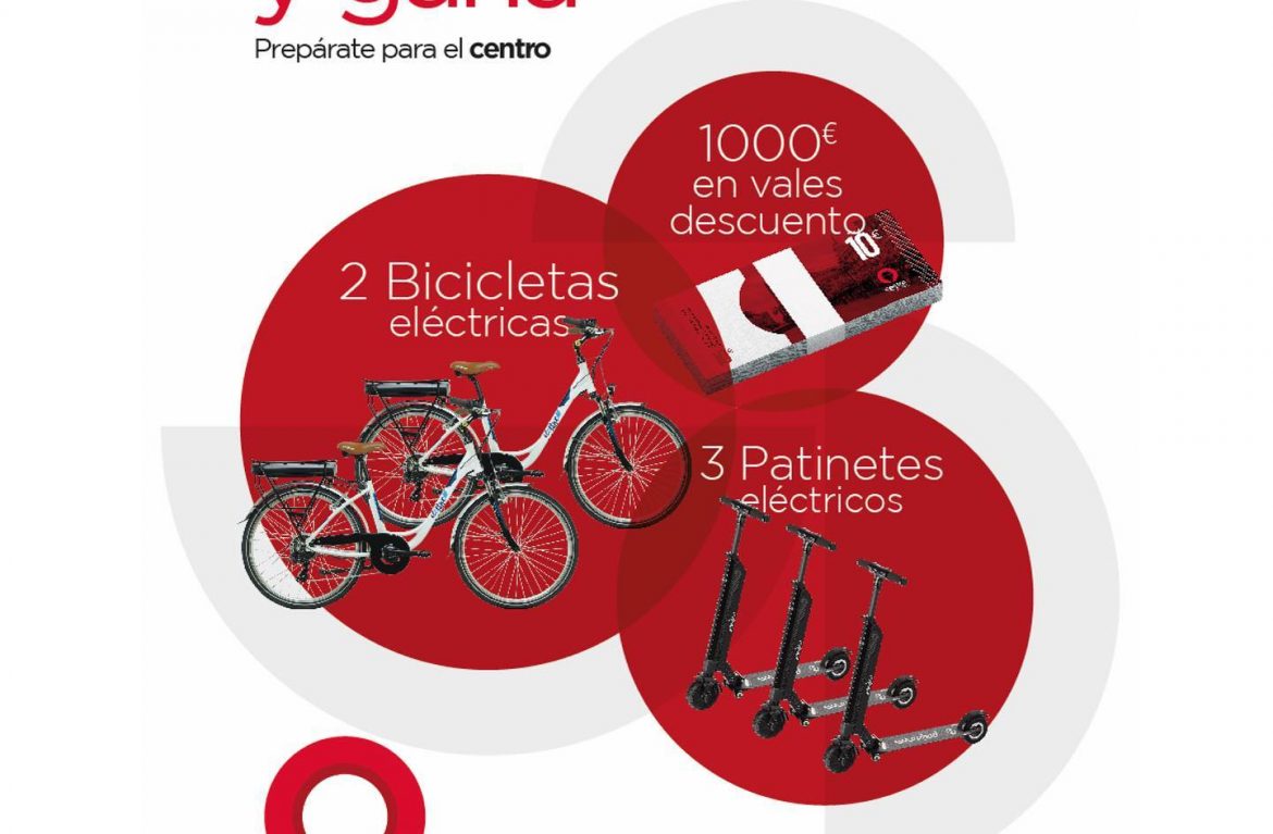 Información entrega de premios agraciados en el programa #VENALCENTRO